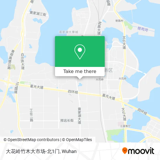 大花岭竹木大市场-北1门 map
