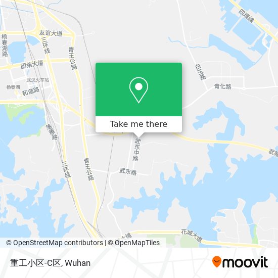 重工小区-C区 map