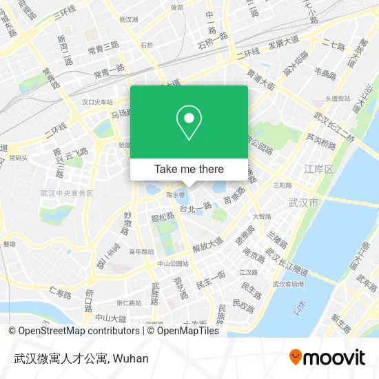 武汉微寓人才公寓 map