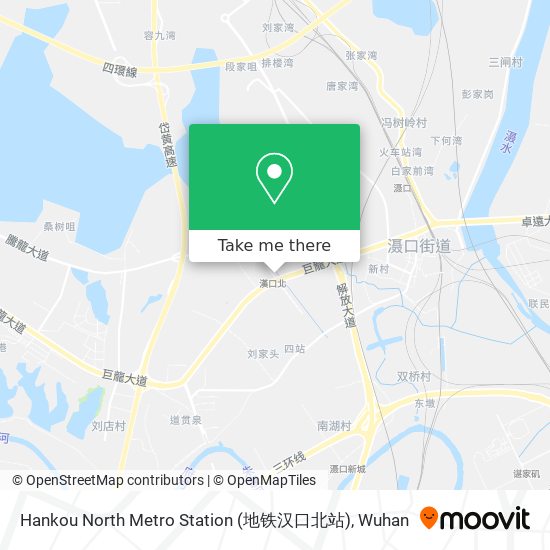 Hankou North Metro Station (地铁汉口北站) map