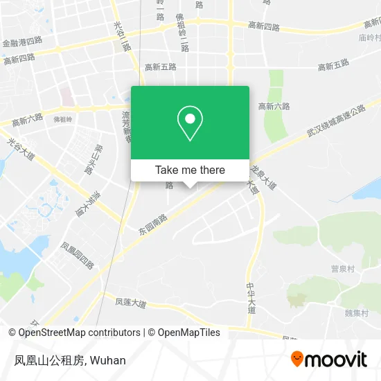 凤凰山公租房 map