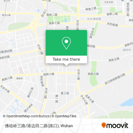 佛祖岭三路/港边田二路(路口) map