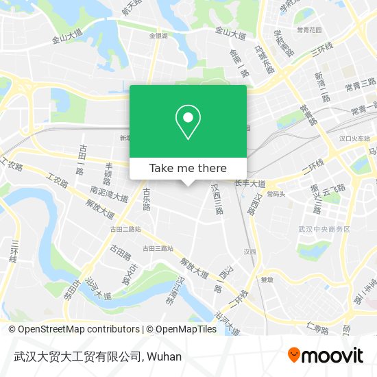 武汉大贸大工贸有限公司 map