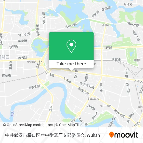 中共武汉市桥口区华中衡器厂支部委员会 map