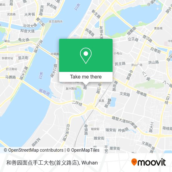和善园面点手工大包(首义路店) map