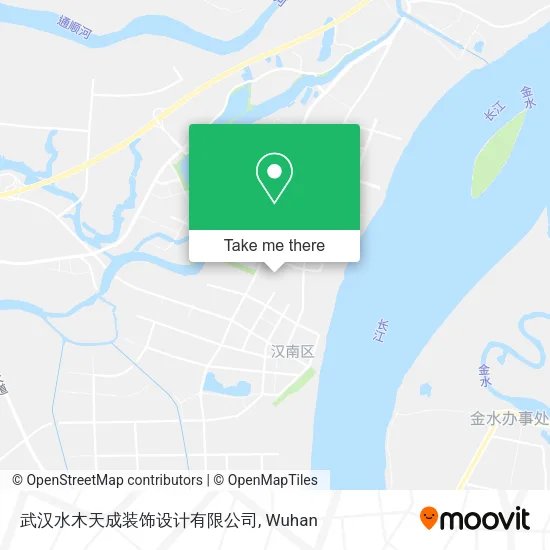 武汉水木天成装饰设计有限公司 map