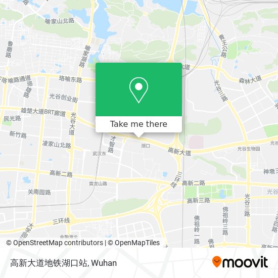 高新大道地铁湖口站 map