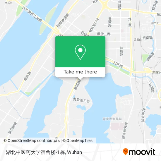 湖北中医药大学宿舍楼-1栋 map