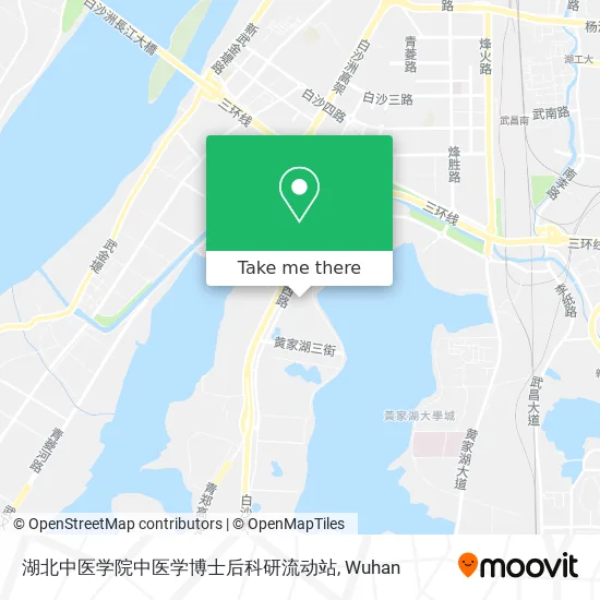 湖北中医学院中医学博士后科研流动站 map