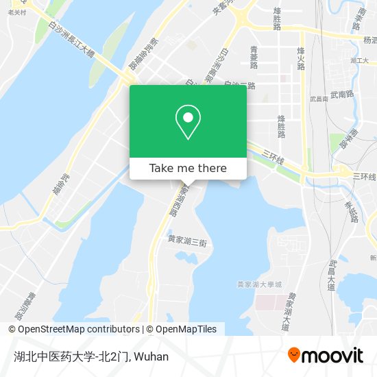 湖北中医药大学-北2门 map
