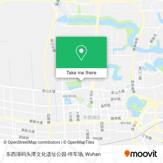 东西湖码头潭文化遗址公园-停车场 map