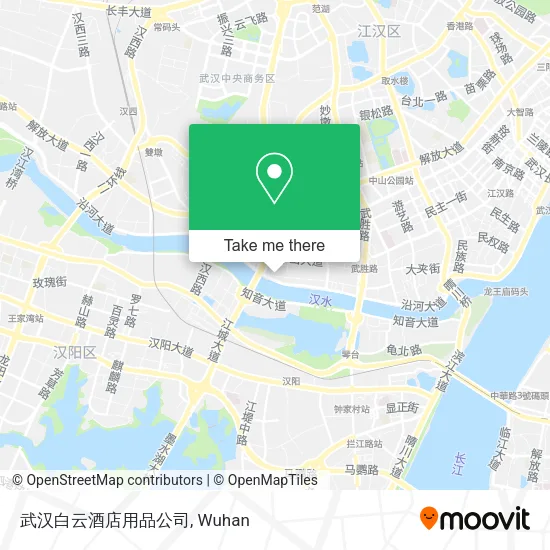 武汉白云酒店用品公司 map