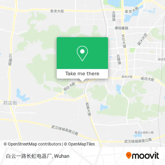 白云一路长虹电器厂 map