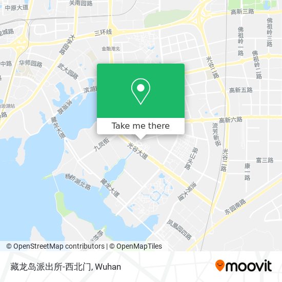 藏龙岛派出所-西北门 map