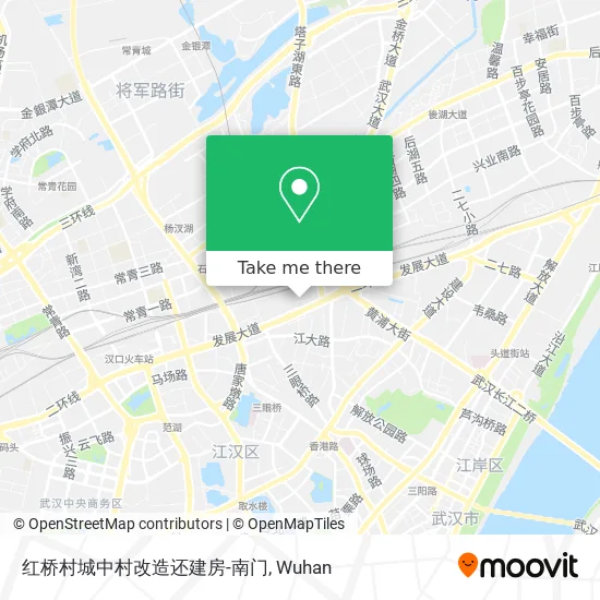 红桥村城中村改造还建房-南门 map
