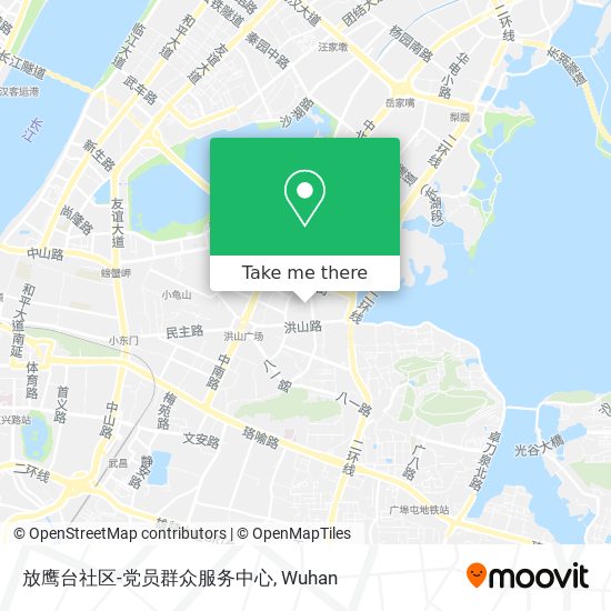 放鹰台社区-党员群众服务中心 map