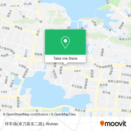 停车场(卓刀泉东二路) map