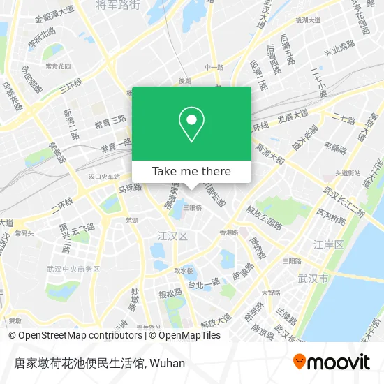 唐家墩荷花池便民生活馆 map