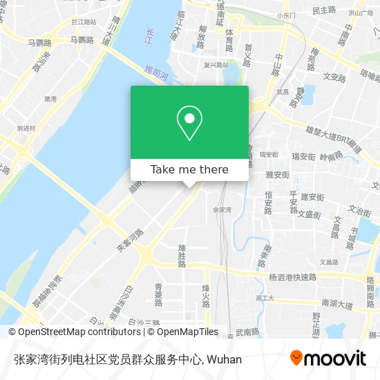 张家湾街列电社区党员群众服务中心 map