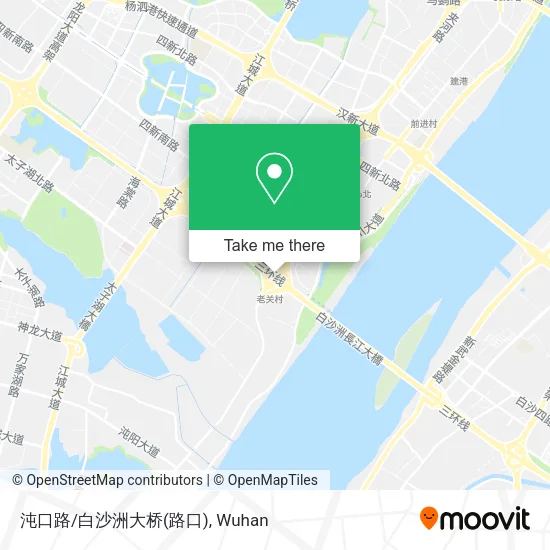 沌口路/白沙洲大桥(路口) map