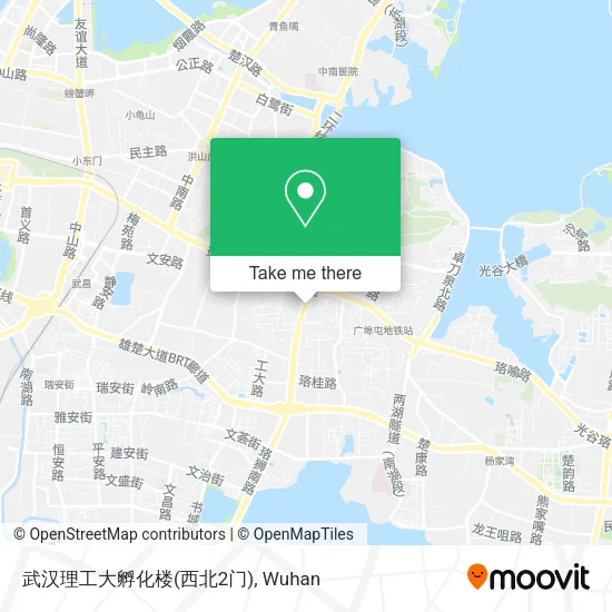 武汉理工大孵化楼(西北2门) map