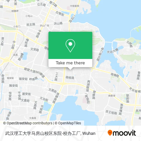 武汉理工大学马房山校区东院-校办工厂 map