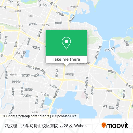 武汉理工大学马房山校区东院-西28区 map