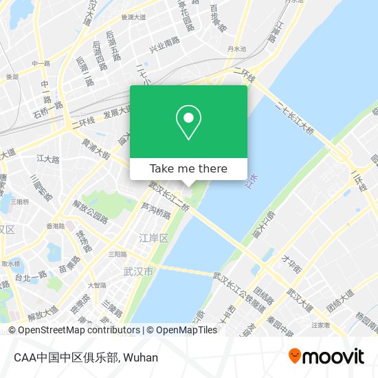 CAA中国中区俱乐部 map