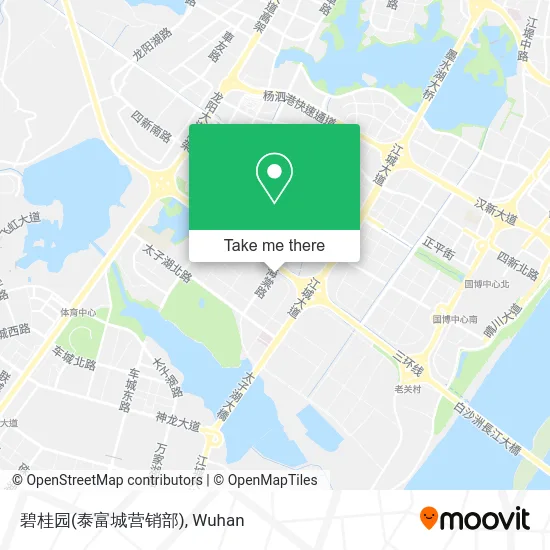 碧桂园(泰富城营销部) map