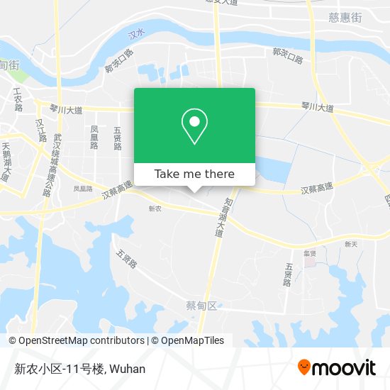 新农小区-11号楼 map
