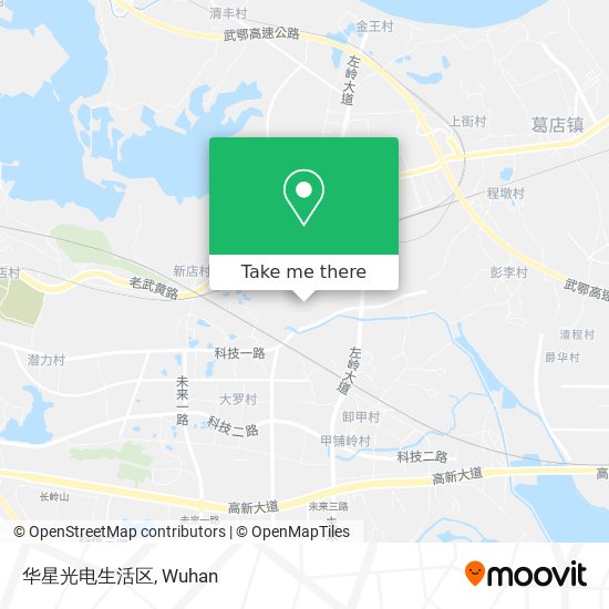 华星光电生活区 map