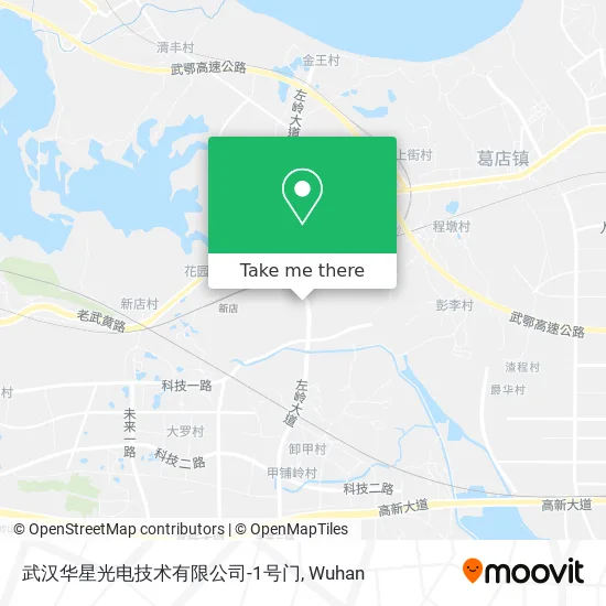 武汉华星光电技术有限公司-1号门 map