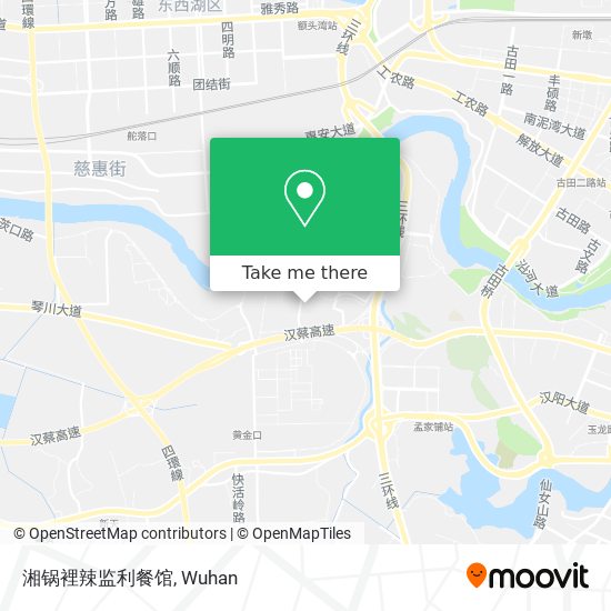 湘锅裡辣监利餐馆 map