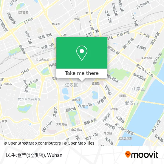 民生地产(北湖店) map