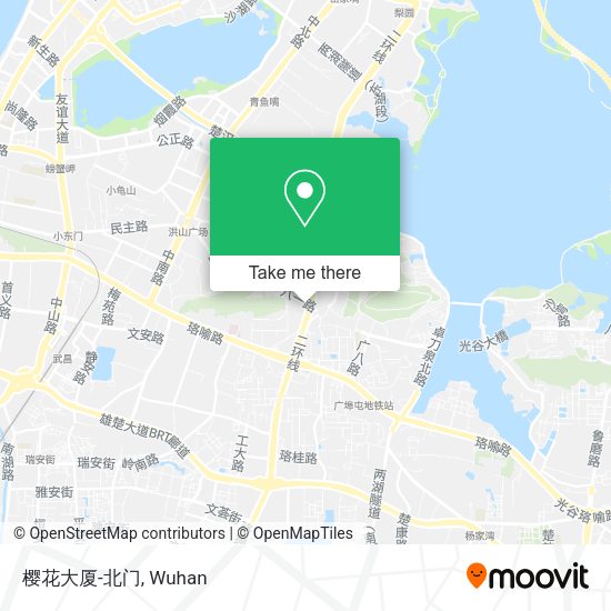 樱花大厦-北门 map