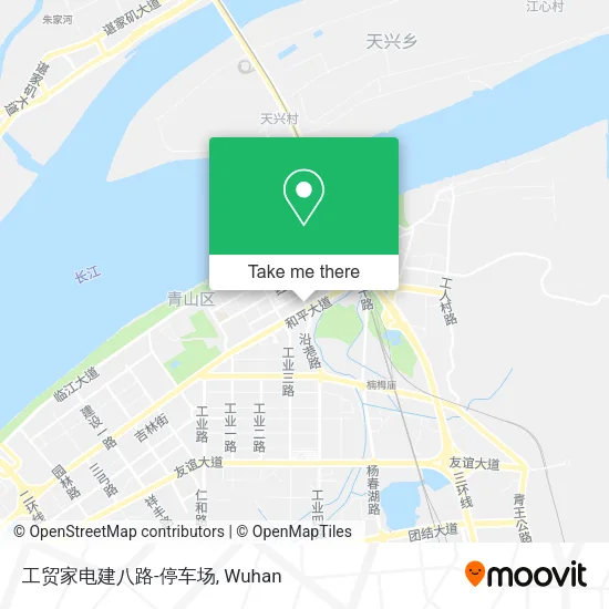 工贸家电建八路-停车场 map