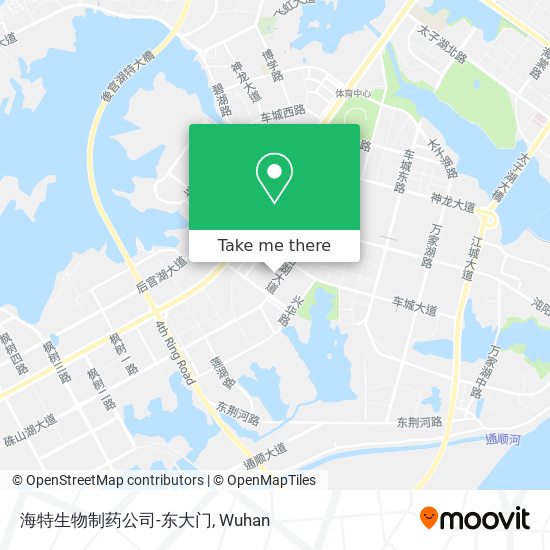 海特生物制药公司-东大门 map