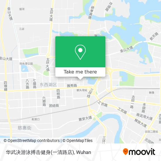 华武决游泳搏击健身(一清路店) map