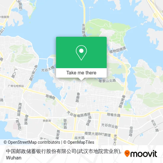 中国邮政储蓄银行股份有限公司(武汉市地院营业所) map