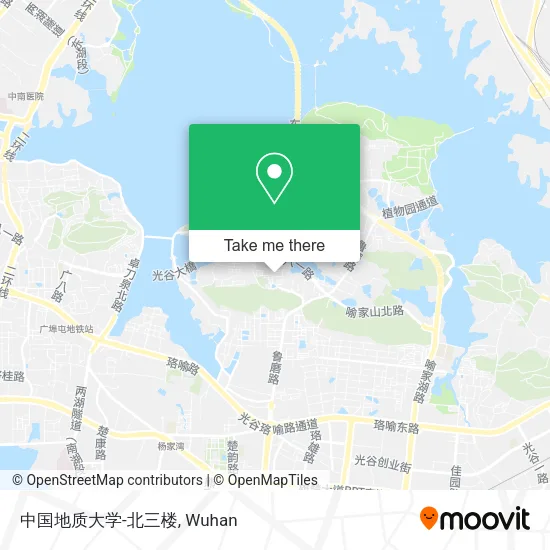 中国地质大学-北三楼 map