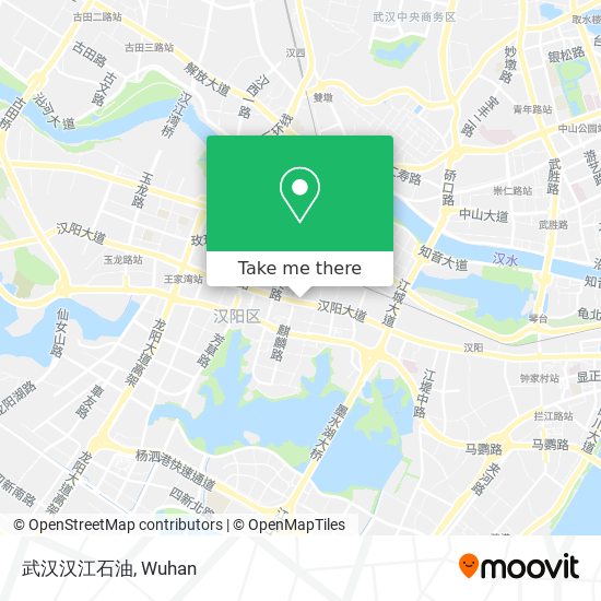 武汉汉江石油 map