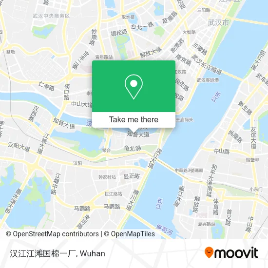 汉江江滩国棉一厂 map