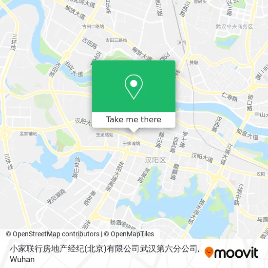 小家联行房地产经纪(北京)有限公司武汉第六分公司 map
