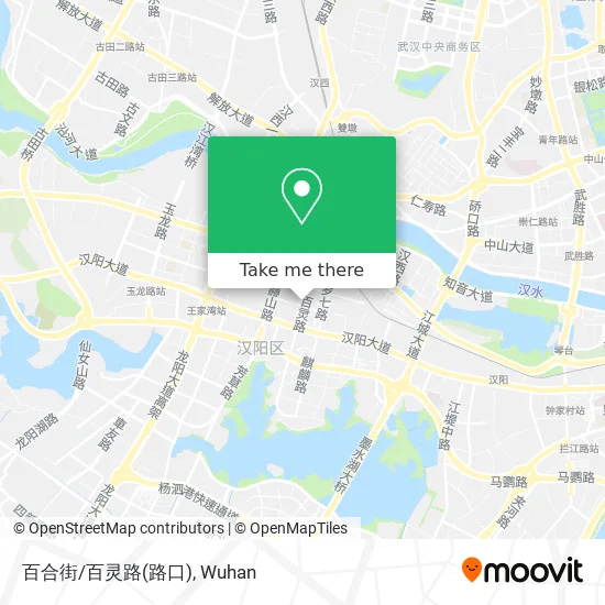 百合街/百灵路(路口) map