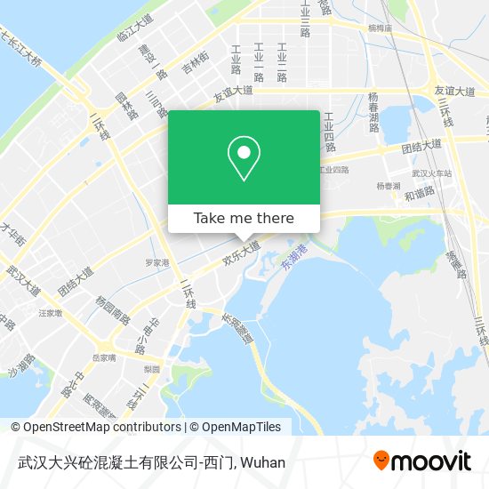 武汉大兴砼混凝土有限公司-西门 map