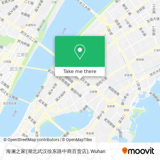 海澜之家(湖北武汉徐东路中商百货店) map