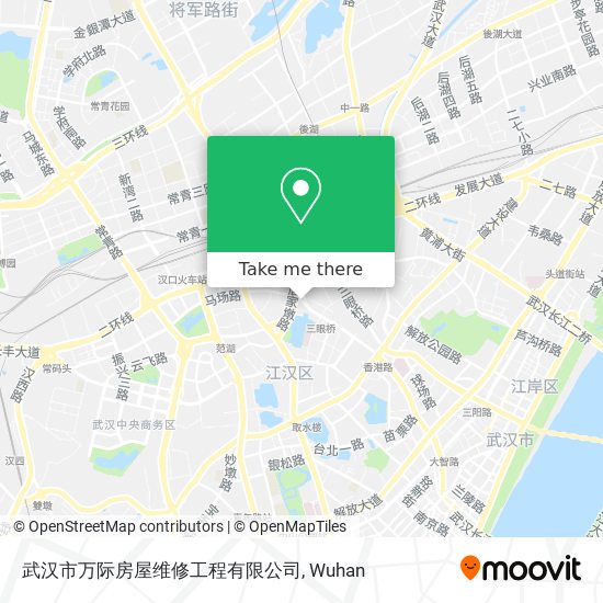武汉市万际房屋维修工程有限公司 map