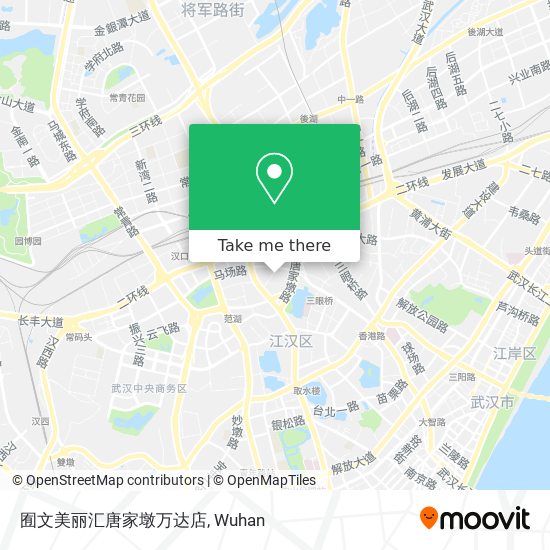 囿文美丽汇唐家墩万达店 map