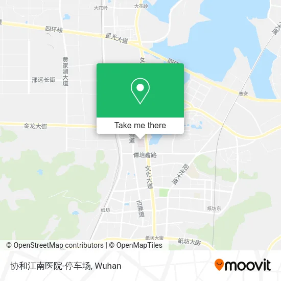 协和江南医院-停车场 map