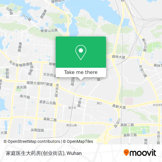 家庭医生大药房(创业街店) map